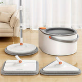 FlexiClean Spin Mop Set – Handsfree, Verstelbaar en Efficiënt Schoonmaken