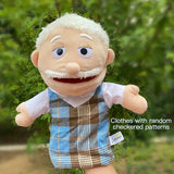 Lila Schattige Handpop - Creatief Speelgoed voor Kinderen