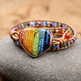 Chakra Hart Wickelarmband – Liora