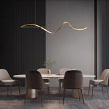 Elegante Cirkelvormige Metalen Kroonluchter