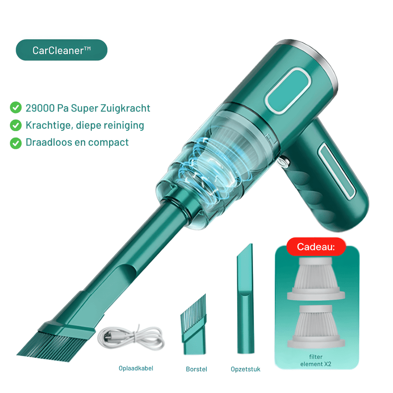 PowerCleaner - Draadloze Auto Stofzuiger