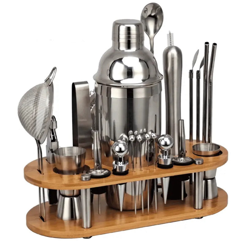 23-delig Professioneel Bartender Set – ShakerPro