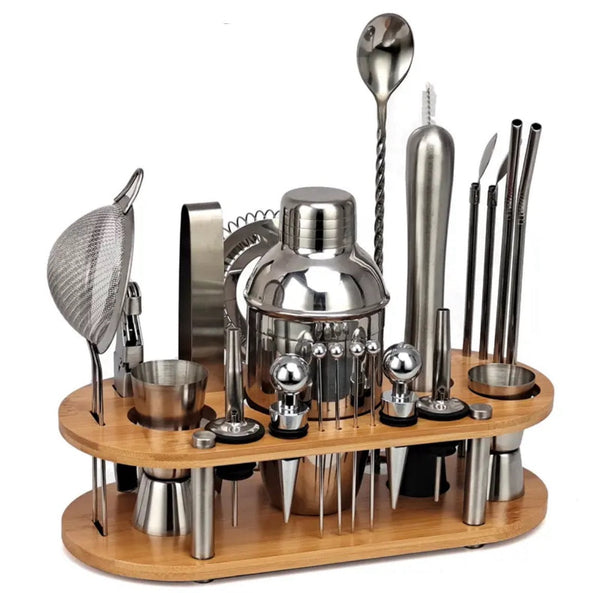 23-delig Professioneel Bartender Set – ShakerPro