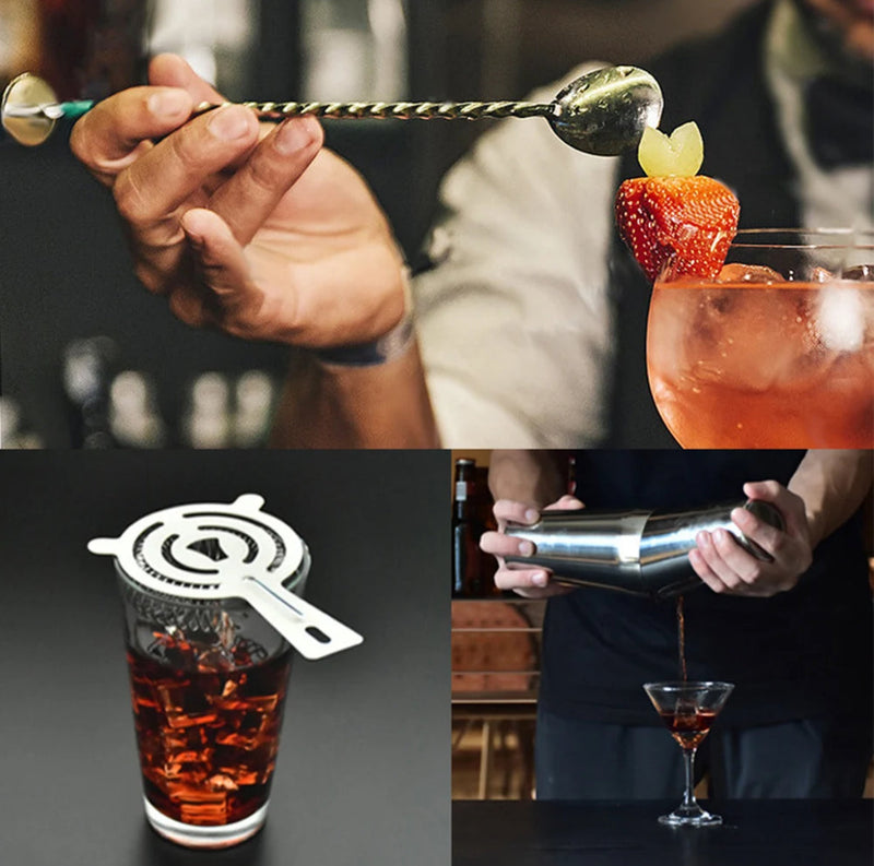 23-delig Professioneel Bartender Set – ShakerPro