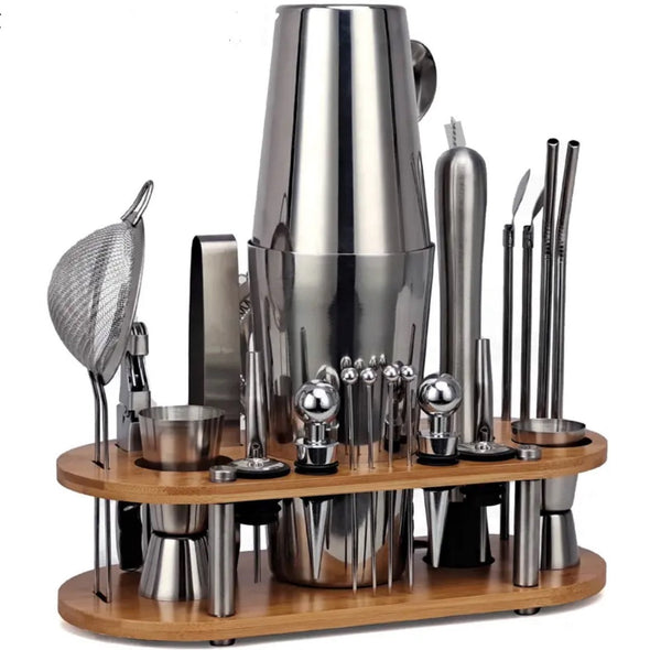 23-delig Professioneel Bartender Set – ShakerPro