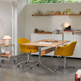 Tafellamp met stoffen kap – Lunara