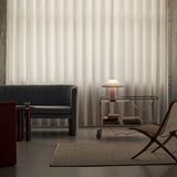 Tafellamp met stoffen kap – Lunara