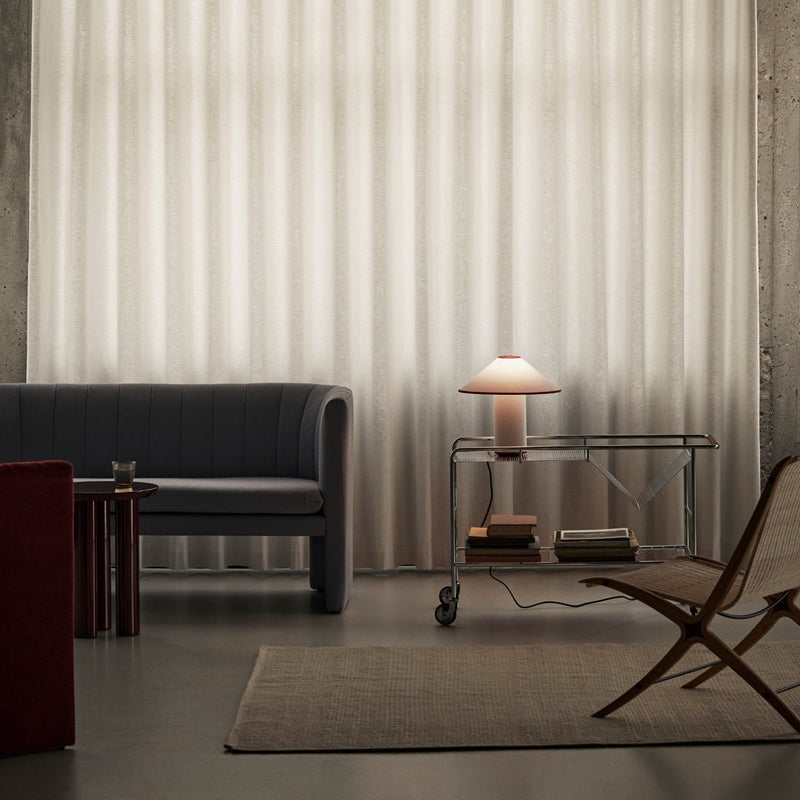 Tafellamp met stoffen kap – Lunara