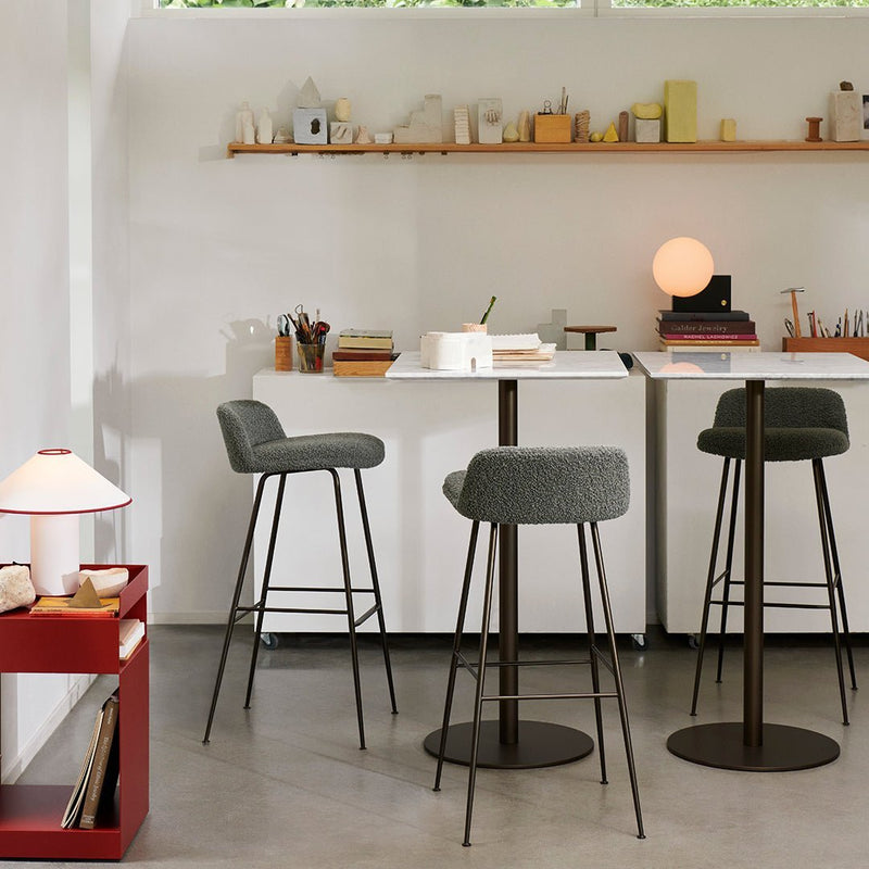 Tafellamp met stoffen kap – Lunara