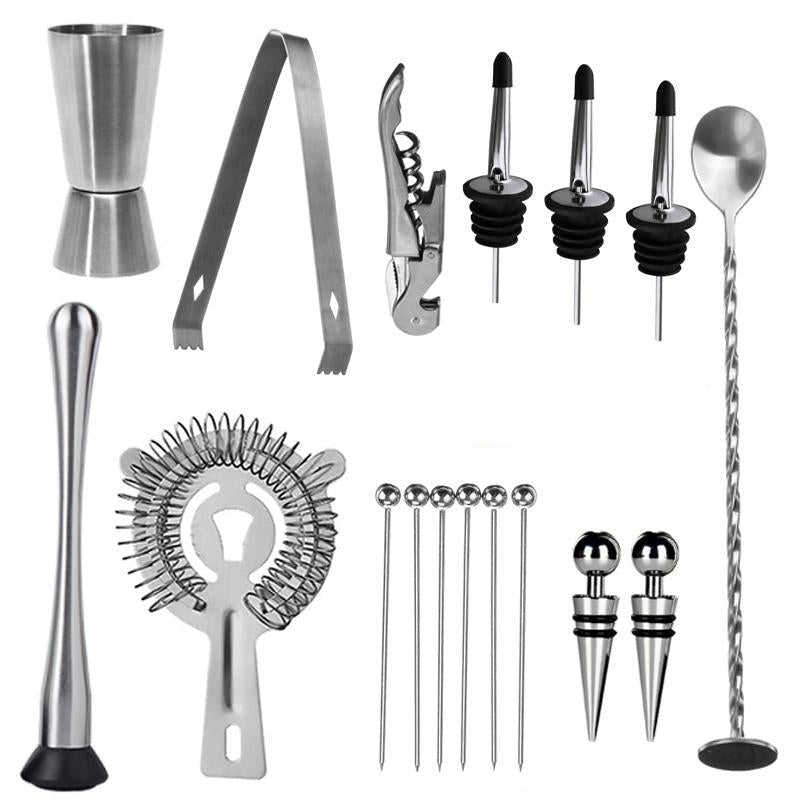 Compleet Cocktailshaker Set - MixMaster - Luxe Bartender Kit
