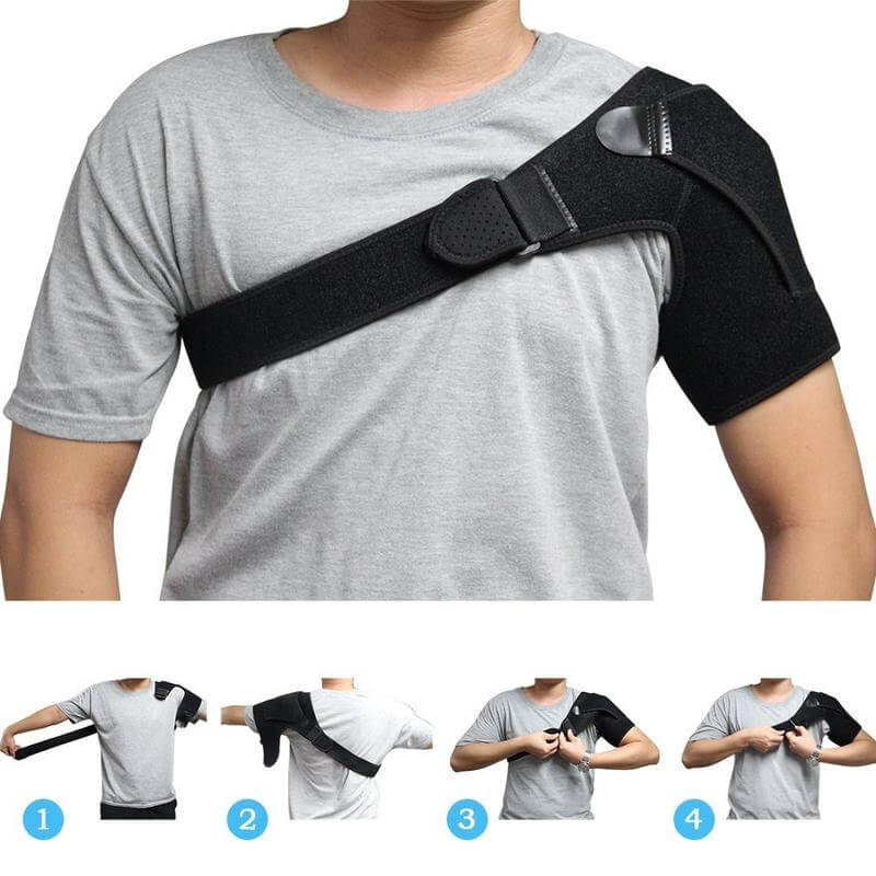 Compressie Schouderbrace | Verlicht Pijn & Ondersteunt Herstel