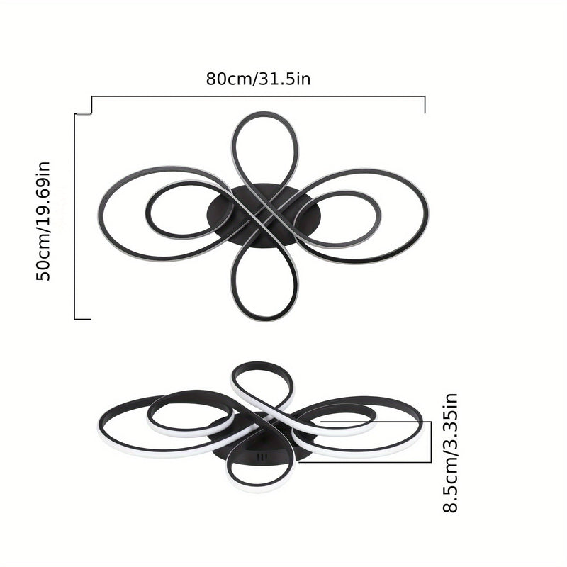LED Plafondlamp 90W – Grote Diameter en Dimbaar