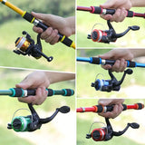 1,8m Telescopische Hengelset met Spinning Reel en Complete Accessoires