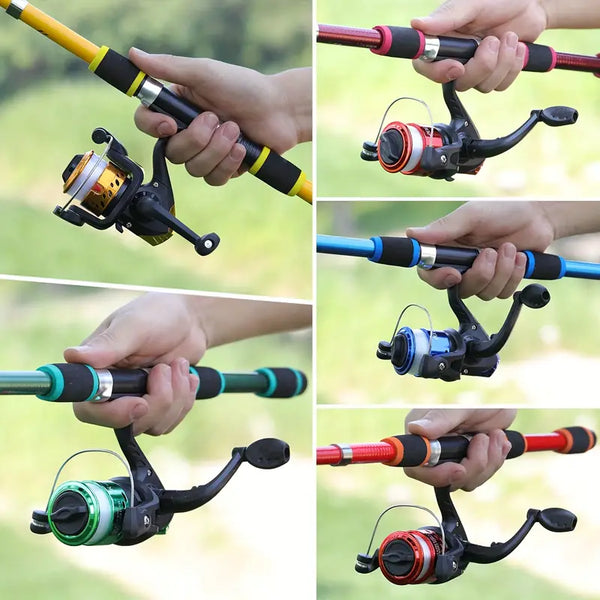 1,8m Telescopische Hengelset met Spinning Reel en Complete Accessoires