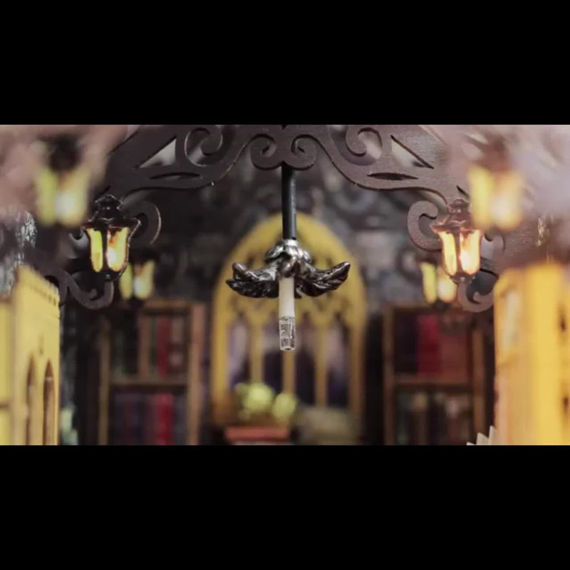 Magisch Boekenhuis – 3D Houten Puzzel voor Creatieve Bouwers