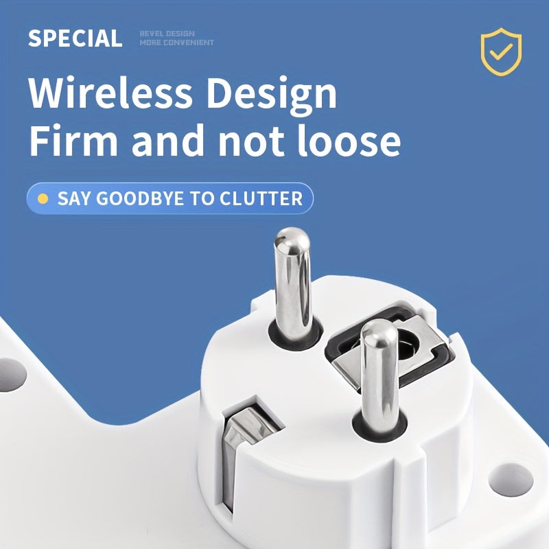 Slimme Stekkerdoos met 5 Aansluitingen – Veilig en Controleerbaar Gebruik