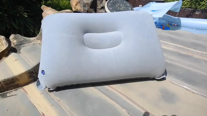 Opblaasbare Kussens voor Camping en Reizen - Set van 2 Zachte, Draagbare Kussens