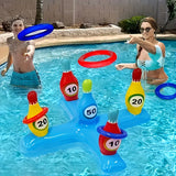 Opblaasbare Water Bowling Set – Leuk Poolspel voor Iedereen