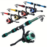 1,8m Telescopische Hengelset met Spinning Reel en Complete Accessoires
