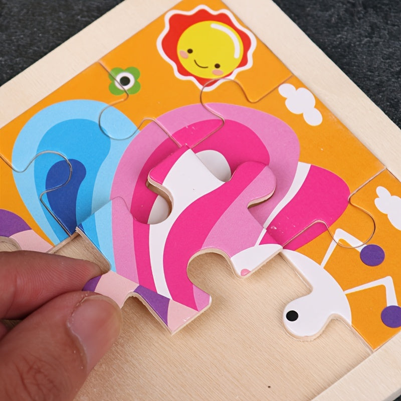 Educatieve Houten Puzzel – Voor jonge ontdekkers