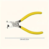 Heavy-Duty Pons- en Snijtang – Voor Precisie Gaten in Leren en Stoffen