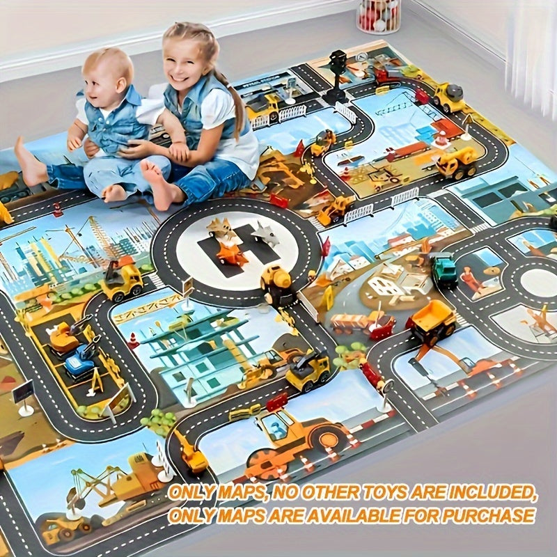Bouw en Avontuur Speelkleed – Voor Kleine Verkenners en Creatieve Spelers