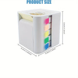 SmartCube Notitiedispenser – Alles-in-één Organisatie voor op je Bureau