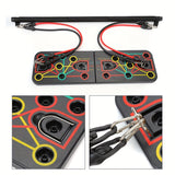 Push-up plank set met handvatten, weerstandsbanden en accessoires – ideaal voor borst en buik