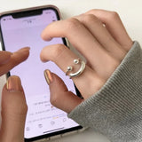 Smiley Verstelbare Ring – Mila