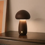 Houten Paddenstoel LED Nachtlamp - GlowShroom