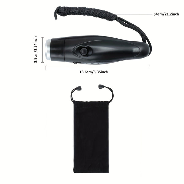 Elektronische Fluit voor Coaches en Scheidsrechters – Handheld Fluit met 3 Toonopties en Koord