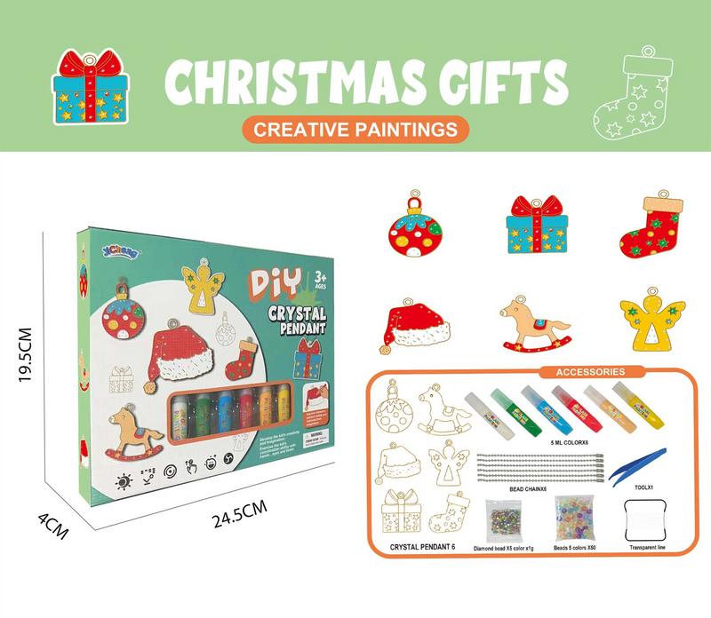 DIY-Kreativset met Kristallen voor Kinderen – 1 kopen, 1 gratis