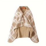 Draagbare Fleece Deken – Warm en Comfortabel voor Thuis, Werk en Outdoor