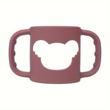 SnuggleGrip Siliconen Flessenhandvatten voor Baby's – Zacht & Flexibel