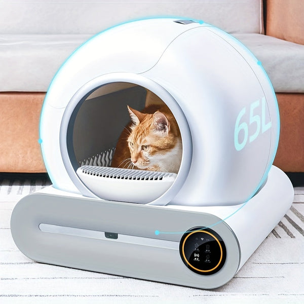 Extra Grote Zelfreinigende Kattenbak – Slim en Zorgeloos