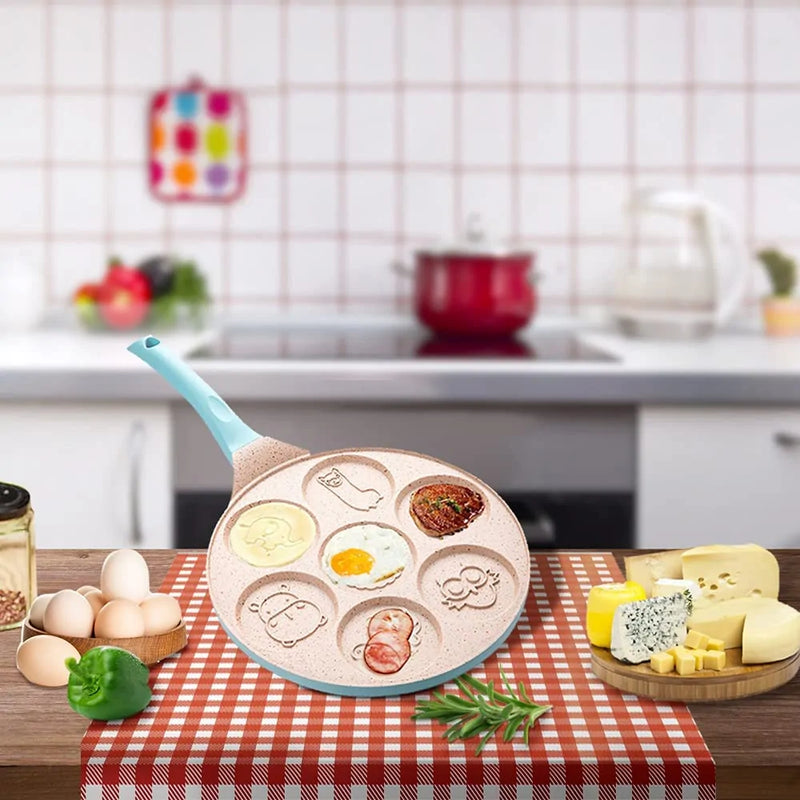 Dierenthema Pannenkoekenpan voor Kinderen met Anti-aanbaklaag – 26 cm