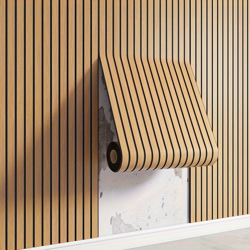 CleanWall - Zelfklevende 3D PVC Wandpanelen Van Houtlook Met Textuur - Simpel En Eenvoudig Plakken - Perfect Voor Een Upgrade Van Je Woning