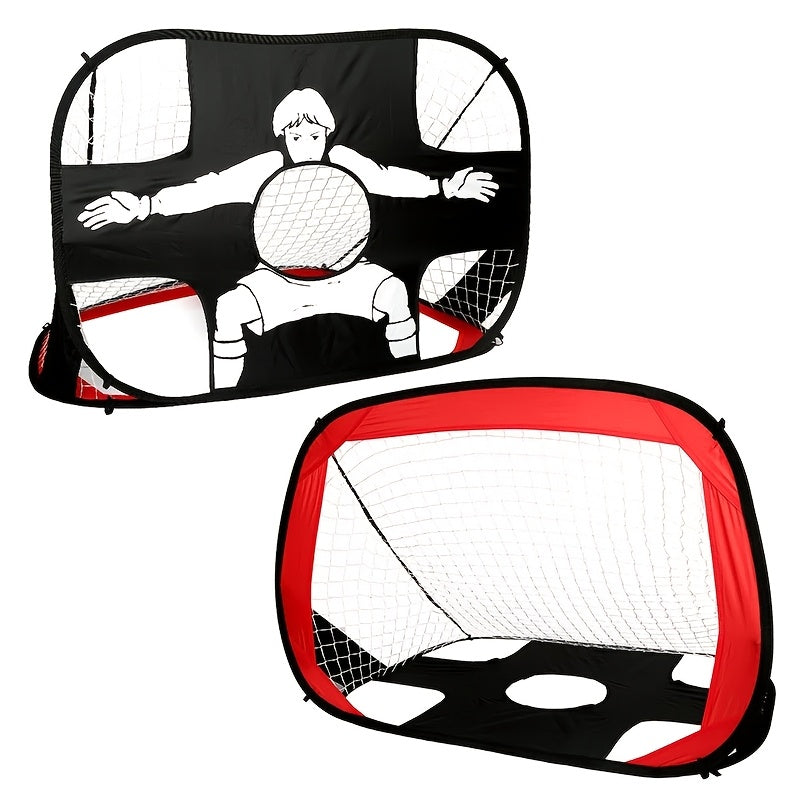2-in-1 Opvouwbaar Voetbaldoel – Ideaal voor Training en Buitenplezier