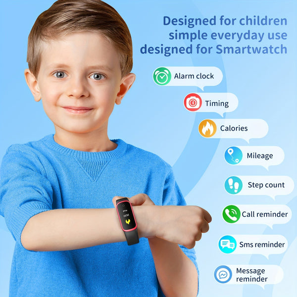 ActiveKid Slim Horloge - Voor Kinderen met Stappen- en Calorieteller