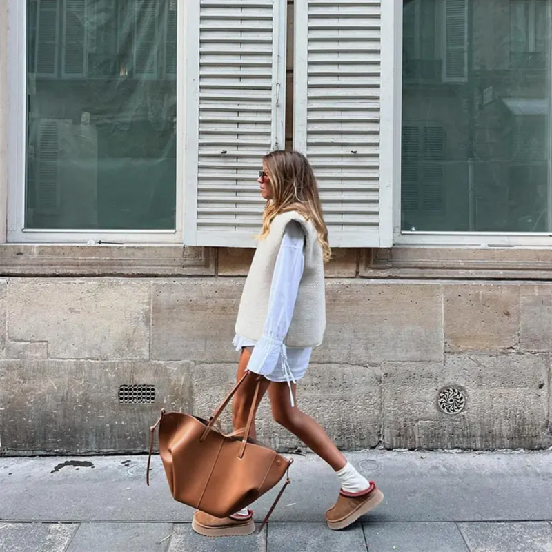 Stijlvolle Leren Tas voor Dames – Adeline