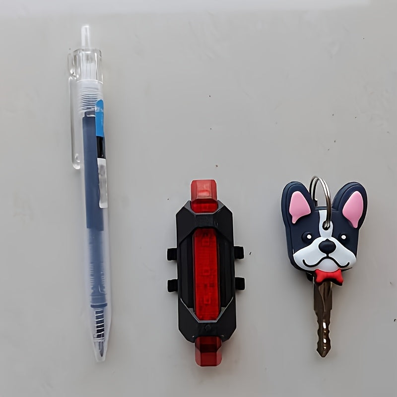 SafeRide LED Achterlicht – USB Oplaadbaar en Helder