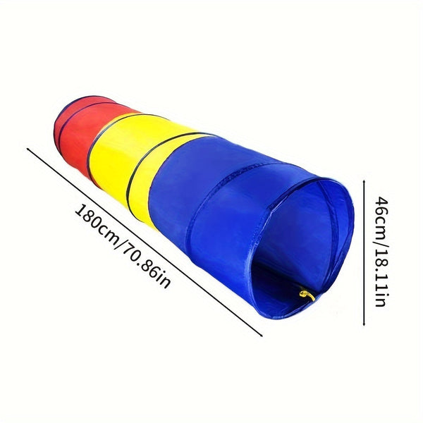 Kleurrijke Kinder Kruiptunnel - Voor Actief Spel en Sensory Training