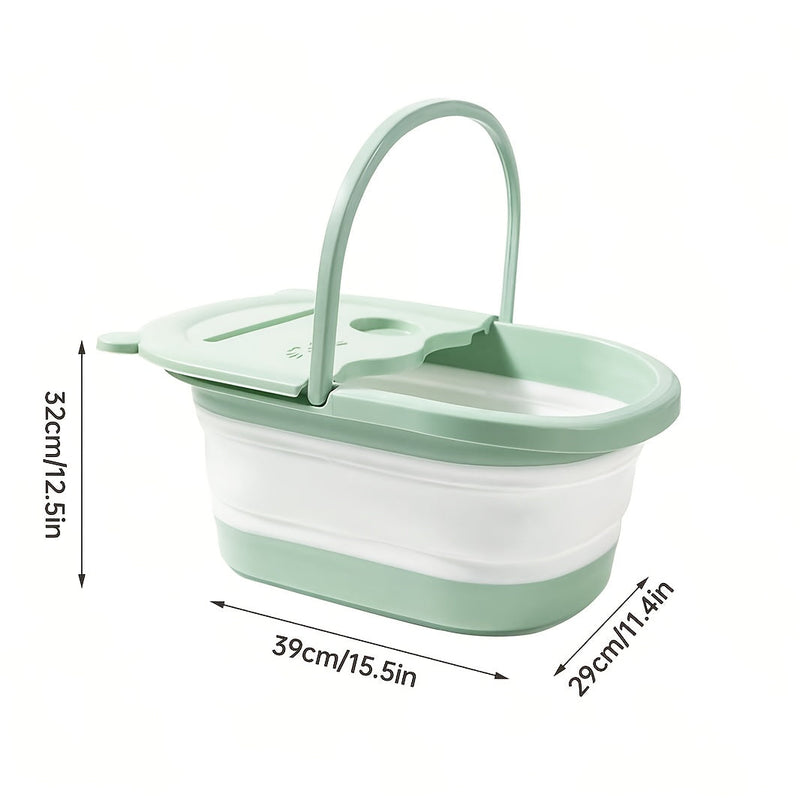 Praktische Opvouwbare Voetbadkuip – Ontspanning en Comfort Thuis