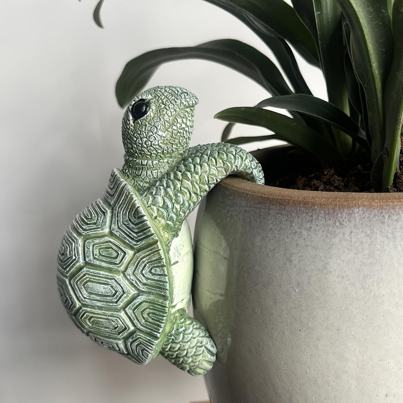 Speelse Cartoon Schildpad Hangende Planter – Ideaal voor Binnen en Buiten Decoratie