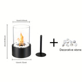 Rustieke Tafelhaard – Draagbare Alcoholverwarmingsoven voor Binnen en Buiten