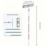 Multifunctionele Glazenwisser – Ideaal voor Ramen, Badkamers en Vloeren