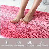 Chenille Badmat – Luxe en Comfort voor Badkamer en Entree