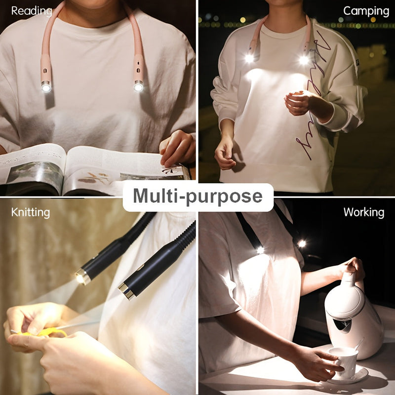 FlexLight Neklamp – Comfortabel en Verstelbaar Licht voor Elke Activiteit