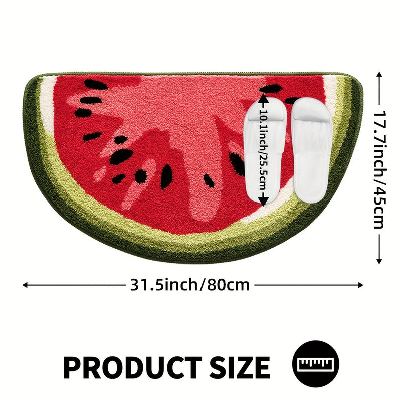 Fruit geïnspireerd Badkamer Tapijt – Zacht en Absorberend