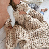 DIY Chunky XL 1000 Gram Wolgaren voor Zachte Dekens - LuxeWool